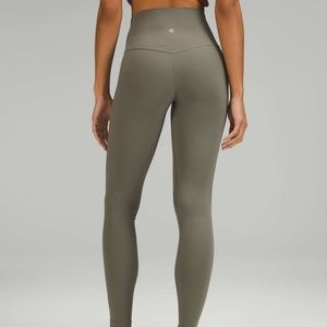 NWT lululemon align grey sage 28